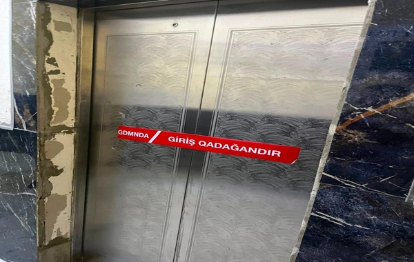 FHN Bakıda yaşayış binasında 6 liftin fəaliyyətini dayandırıb