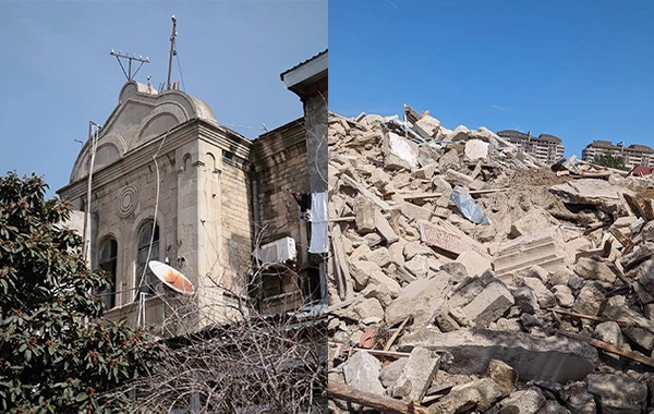 Bakıda 128 yaşlı tarixi bina sökülüb?