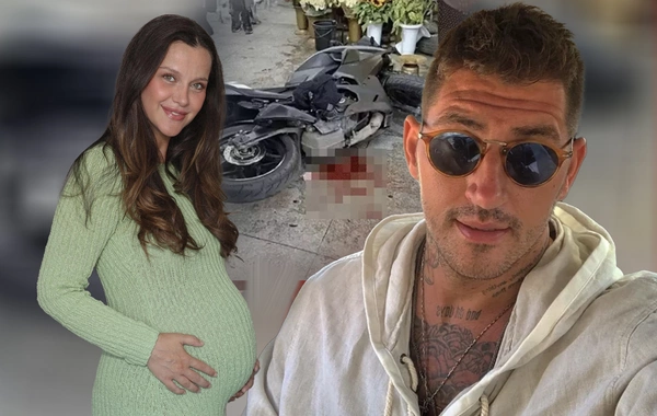 6 günlük qızı ilə qəza keçirən aktrisaya 10-12 tikiş qoyuldu