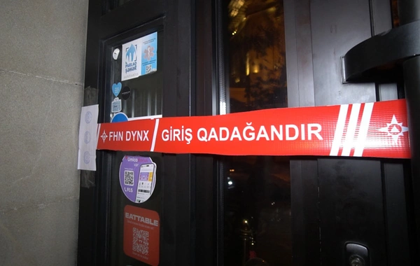 Bakının mərkəzində əyləncə məkanının fəaliyyəti dayandırıldı