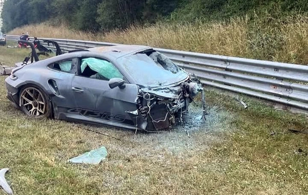 Tourists involved in a terrible accident on the world's most difficult racing track