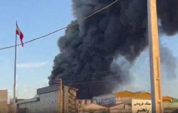 İranda süd məhsulları fabrikində YANĞIN