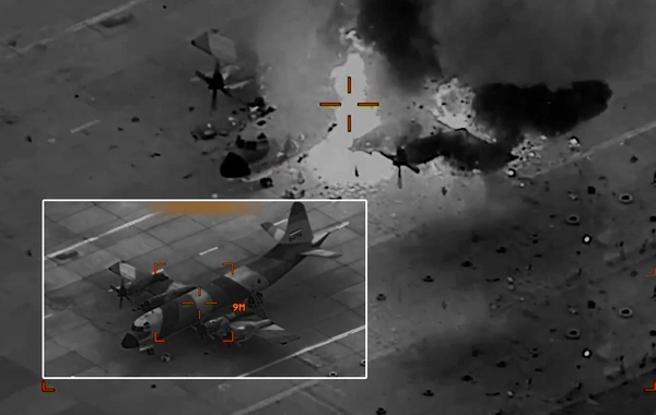 ABŞ ordusu İranın bir neçə təyyarəsini məhv etdi - ANBAAN VİDEO