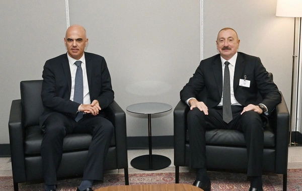 İlham Əliyev BMT-nin Nyu-Yorkdakı mənzil-qərargahında Avropa Şurasının Baş katibi ilə görüşüb