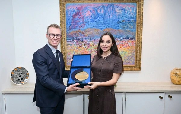 Leyla Əliyeva ÜST-nin Avropa üzrə Regional Ofisinin xüsusi nümayəndəsi ilə görüşüb