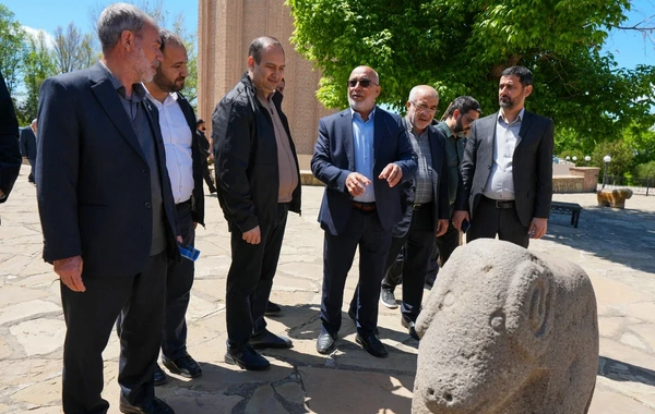 Bir qrup din xadimi Naxçıvanda tarixi abidələrlə tanış olub