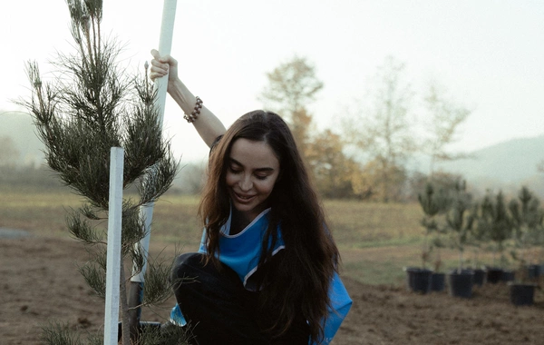 Leyla Əliyeva, Arzu Əliyeva və Alena Əliyeva Lənkəranda ekoloji aksiyalarda iştirak ediblər