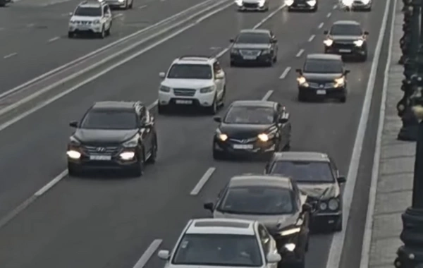 Bakıda baş verən zəncirvari qəzanın ANBAAN GÖRÜNTÜLƏRİ