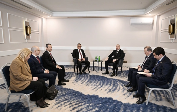 In Antalya, a meeting between Ilham Aliyev and Tufan Erhürman took place