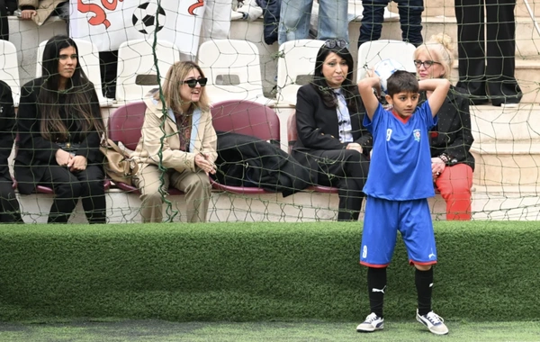 Leyla Əliyevanın təşəbbüsü ilə uşaq evlərinin komandaları arasında növbəti minifutbol turniri təşkil olunub