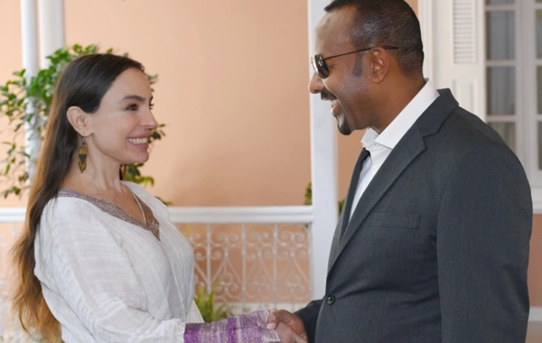 Leyla Əliyeva Efiopiyanın Baş naziri ilə görüşüb