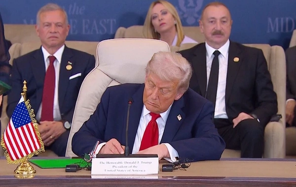 Prezident İlham Əliyev Yaxın Şərq Sülh Sammitində iştirak edib