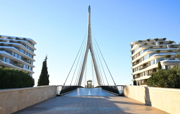 Prezident İlham Əliyev "Bakı Ağ Şəhər"də olub