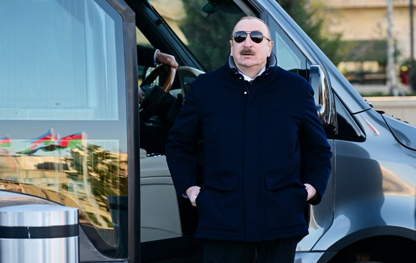 Prezident İlham Əliyev "Bakı Ağ Şəhər"də olub