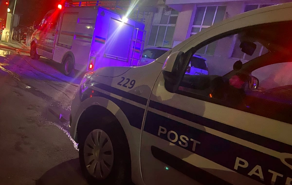 Bakıda çoxmərtəbəli binada güclü yanğın