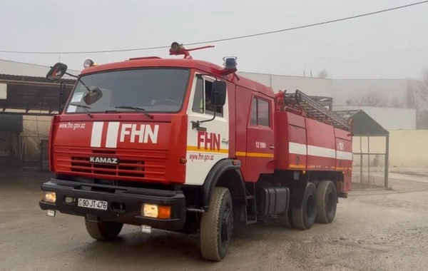 Hökməlidə kafedə yanğın baş verib