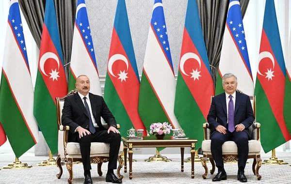 Daşkənddə Azərbaycan və Özbəkistan Prezidentlərinin təkbətək görüşü olub