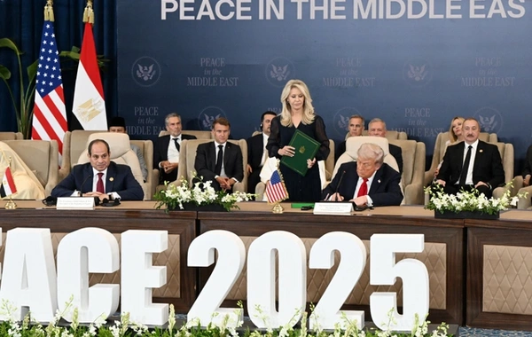 Prezident İlham Əliyev Yaxın Şərq Sülh Sammitində iştirak edib