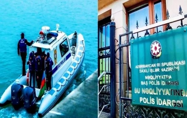 Su polisi Hövsanda qanunsuz balıq ovu ilə məşğul olan şəxsi saxlayıb