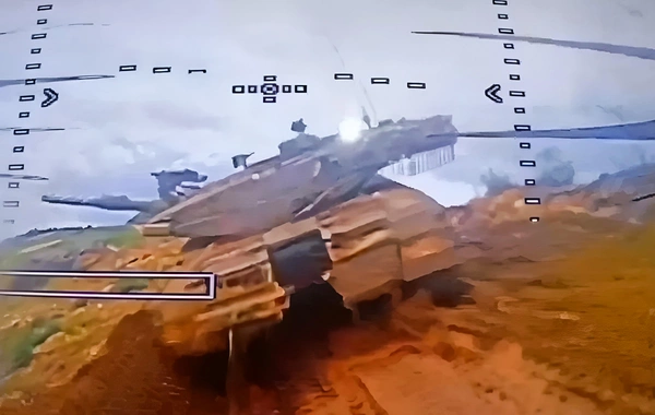 İsrail ordusunun daha bir tankı vuruldu - ANBAAN VİDEO