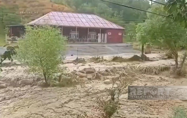 Naxçıvanın bəzi çaylarından sel keçir