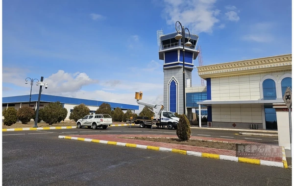 Naxçıvan Beynəlxalq Hava Limanının fəaliyyəti bərpa edilib
