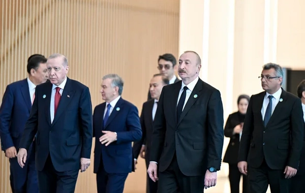 İlham Əliyev Türk Sivilizasiyası Mərkəzinin təməlqoyma mərasimində iştirak edib