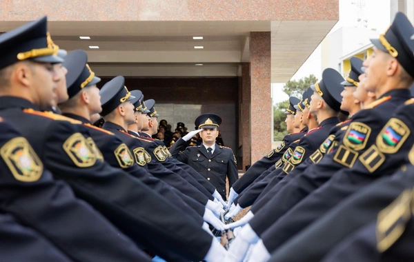 Polis Akademiyasında Bilik günü və andiçmə mərasimi keçirilib