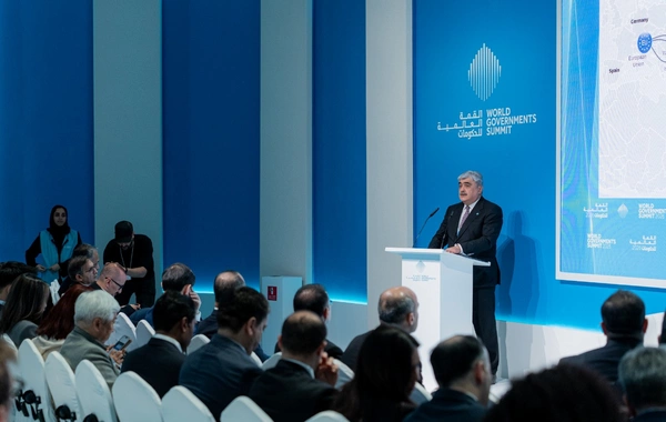 Samir Şərifov beynəlxalq forumda Zəngəzur Dəhlizinin strateji önəmindən bəhs edib