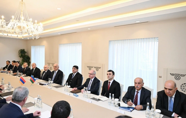 Şahin Mustafayev ilə Mher Qriqoryan Qəbələdə sərhədlərin delimitasiyası və təhlükəsizliyini müzakirə edib