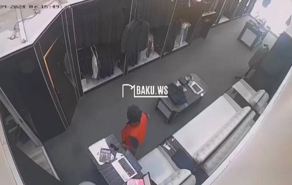 Bakıda mağazanın kassasından pul oğurlayan yeniyetmə axtarılır