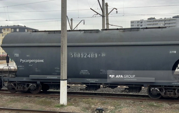 Buğda yüklü qatar Azərbaycandan keçib Ermənistana getdi