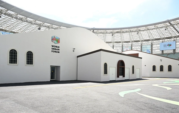Prezident İlham Əliyev Bakı Olimpiya Stadionunun ərazisində WUF13 ilə bağlı görülən işlərlə tanış olub