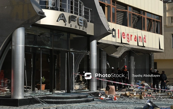 AFEN plazada baş verən partlayış zamanı xəsarət alan şəxslərin vəziyyəti AÇIQLANIB