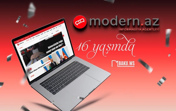 Modern.az 16 yaşını qeyd edir