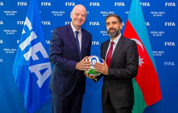 Rovshan Najaf met with FIFA president