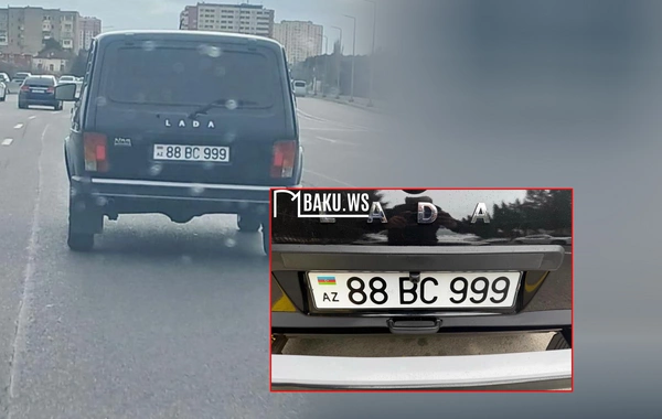 Maşınlar üçün 88 saylı yeni avtomobil nömrələri istifadəyə verildi