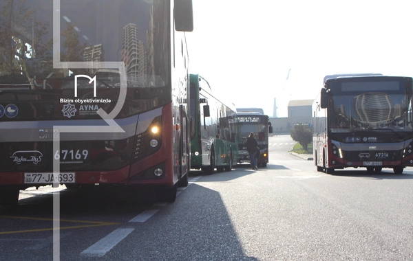 В Баку изменены схемы движения по нескольким автобусным маршрутам - ПРИЧИНА