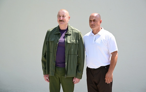 Prezident İlham Əliyev Xocavənd rayonunun Quzeyxırman kəndində olub