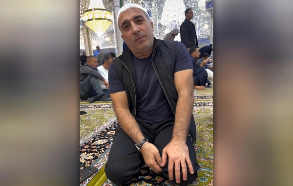 Rafel İsgəndərov Nəcəfə ziyarətə getdi