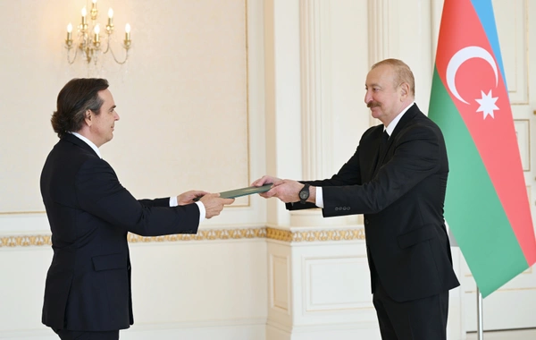 İlham Əliyev Braziliyanın Azərbaycanda yeni təyin olunmuş səfirinin etimadnaməsini qəbul edib