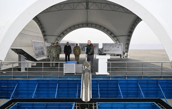 İlham Əliyev Ağdərə rayonunda Xüsusi Əməliyyat Mərkəzinin təməlini qoyub