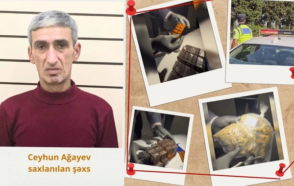 Lənkəranda avtomobildən min ədəd narkotik tərkibli həb aşkarlanıb