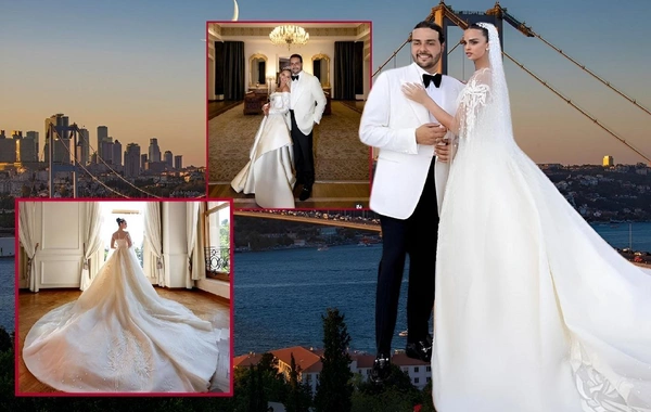 Milyarder Adnan Kaşıkçının qardaşı oğlunun TOYUNDAN GÖRÜNTÜLƏR