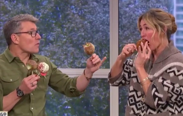 Известная ведущая сломала зуб в прямом эфире