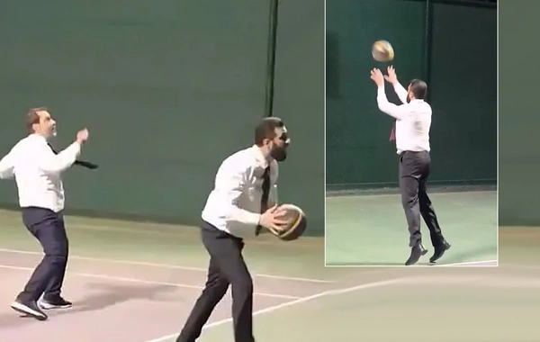 Suriya Prezidenti Dəməşqdə basketbol oynayıb