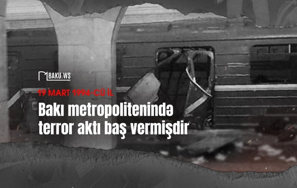 20 Yanvar metrostansiyasında törədilən terror aktından 32 il keçir