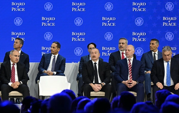 ABŞ Prezidenti Donald Trampın təşəbbüsü ilə yaradılan Sülh Şurası təsis edilib