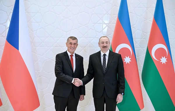 Qəbələdə Çexiyanın Baş naziri Andrey Babişin rəsmi qarşılanma mərasimi olub