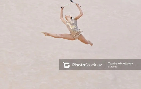 Gözəllik, sürət və əzm: Bakıda bədii gimnastika üzrə Dünya Kuboku